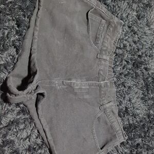 SHEIN Charcoal Denim Shorts